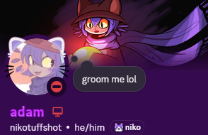 Adam Discord Profile